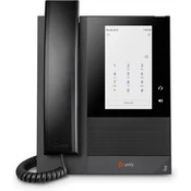 HP Poly CCX 400 Business Media Phone for Microsoft Teams and PoE-enabled IP telefon Črna 24 vrstic LCD
