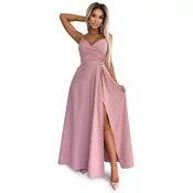 Elegant maxi long dress with straps Numoco