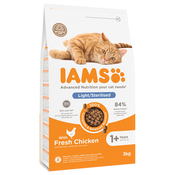 10% popustš 3 kg IAMS - Advanced Nutrition Sterilised Cat s piletinom