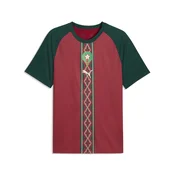 PUMA Morocco Warmup Jersey Men, Football, Dark Crimson/Dark Myrtle, M