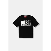 Otroška bombažna kratka majica Diesel THIDE OVER T-SHIRT