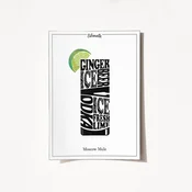 Wallity Poster Moscow Mule-2045, 42x59,4 cm