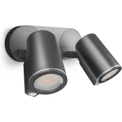 STEINEL Zunanja LED stenska svetilka STEINEL Spot Duo SC (Connect) 058654