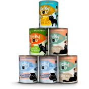 Lucky Lou Life Stage mačja hrana Adult - Wild Mix - 6x400 g