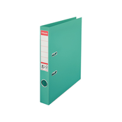 ESSELTE registrator, 50 mm, A4, PP/PP, tirnica na robovih, Standard, mentazelen