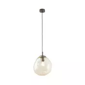 Brilagi - Luster na sajli VULCANO 1xE27/15W/230V braon/zadimljeno bež