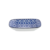 MADAME COCO Reve Bleu Cinija za serviranje, 17.5x12.5cm, Plavo-bela