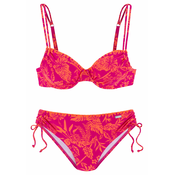 VENICE BEACH Bikini oranžna/roza