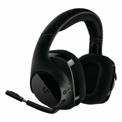 LOGITECH brezžične gaming slušalke G533 (7.1), črne