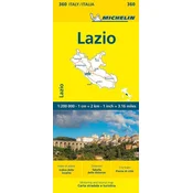 Lazio - Michelin Local Map 360