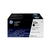 HP toner 53X dvojno pakiranje (Q7553XD), črn
