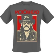Motörhead Lemmy RJ Charcoal Grey XL Majica