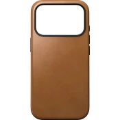 Maska Nomad Modern kožna maska, english tan - iPhone 17 Pro (NM014315858)