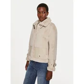 TWINSET Ovčje usnje 242TP2380 Bež Regular Fit