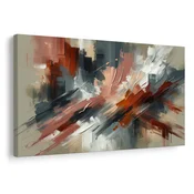 Slika dramatični potezi čopiča - 120x80