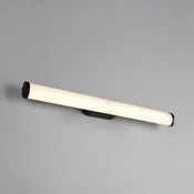 Trio Lighting LED-stenna svetilka Ernesto, črna, širina 60 cm, 3.000 K, IP44 - Kopalnica - Sodobni - matno črna, bela - Kovina