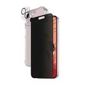 PANZERGLASS OVITEK PANZERGLASS PRIVACY BUNDLE 3V1 ZA IPHONE 15 PLUS, (21356603)