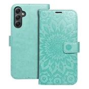 shumee Mezzo knjižni ovitek za Samsung A34 5G, mandala zelene barve
