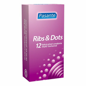 KONDOMI Pasante Ribs & Dots 12/1