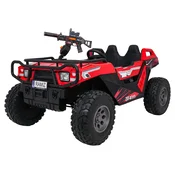 Buggy na akumulator PROSPECTOR 4x4 STRONG - dvosjed - rdeča