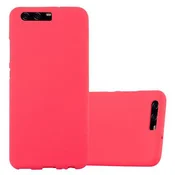 Cadorabo Cadorabo Case, združljiv s Huawei v Frost Red - Zaščitni pokrov iz fleksibilnega silikona TPU, (20570503)