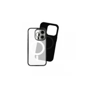 JUST IN CASE 2u1 Maske za mobilni telefon iPhone 15 Plus Pro, MAG MIX, Crne, Providne