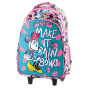 Šolski nahrbtnik na kolesih URBAN - make it rainbows, Minnie Mouse