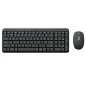 Logitech MK250 USB US 920-013519 Tastatura + mis Wireless