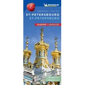 ST-PETERSBURG - Michelin City Map 9502