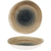 CHURCHILL Stonecast Aqueous Bayou Globok krožnik, organski, premer: 253 mm (12 kos)