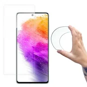 WOZINSKY Hibridna elastična steklena folija iz kaljenega stekla za Samsung Galaxy A73 Nano Flexi