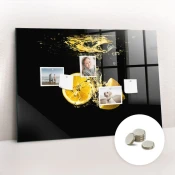 tulup.si Magnetna tabla Limone 100x70 cm