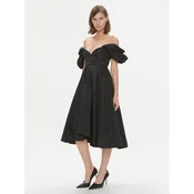 Pinko Cocktail obleka Sorgente 101972 Y3LE Črna Regular Fit