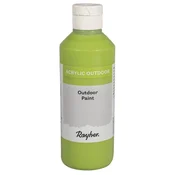 Rayher. Akrilna barva za zunanjo uporabo, jabolčno zelena, 250ml