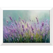 Tiskana slika z okvirjem 75x56 cm Lavender – Styler