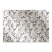 Decormat Podloga za zaščito tal Tigri in zebre 120x90 cm 2 cm