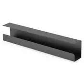 Cable management tray, under desk black