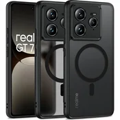 Overboard Ovitek za Realme GT 7 Pro, za MagSafe, mat ovitek , črn