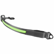 Duvo+ Osvetljen trak za povodec zelen USB 2,5x39 +