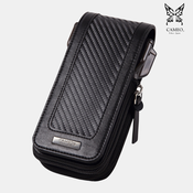 Elegantna pikado torbica CAMEO/Garment NB/Layered CARBON