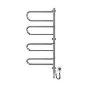 Elektricni rotirajuci sušac peškira ELECTRA 120W/230V 102,5x44,5 cm inox/hrom, desni