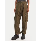 G-Star Raw Hlače iz tkanine D28756-D388 Zelena Boyfriend Fit