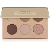 Pierre René Mocha Mousse paleta senčil za oči odtenek Caffe Latte 6x1.3 g
