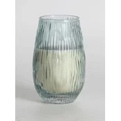 Homestar Dišeča sveča v steklu NATURE GREEN H13,5 cm