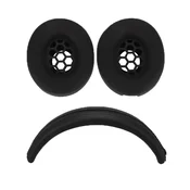INF Nadomestne blazinice za ušesa Beats Studio Pro, mehki silikonski ušesni vložki Black, (21837986)