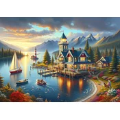 Art puzzle - Puzzle Sanjski večer - 1 000 kosov