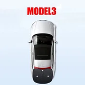 Senčniki za Tesla Model 3 in Model Y – senčila, zavese in zaščita pred soncem – Model: Tesla Model 3, Konfiguracija: Senčnik za zadnje steklo (prtljažnik) Tesla Model 3