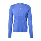 ASICS Tehnička sportska majica ROAD mornarsko plava / azur / svijetlosiva