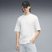 PUMA Graphics Boxy Foil Tee Men, Men, White, S