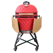Keramični žar Kamado Pro 21” Diamond - rdeč